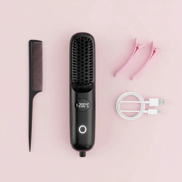 Brosse Lissante Sans Fil - Stylez en Voyage!